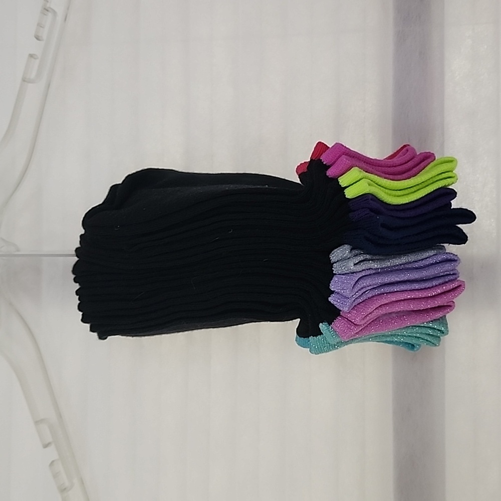 Socks. 10 pair. New without tag. Med size. 7ish shoe size